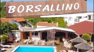 Skiathos Greece, Yialis apartments & borsallino pool bar complex tour of some ro