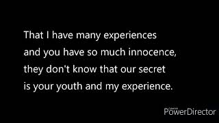 40 Y 20. JOSE, JOSE ingles letra. English lyrics.