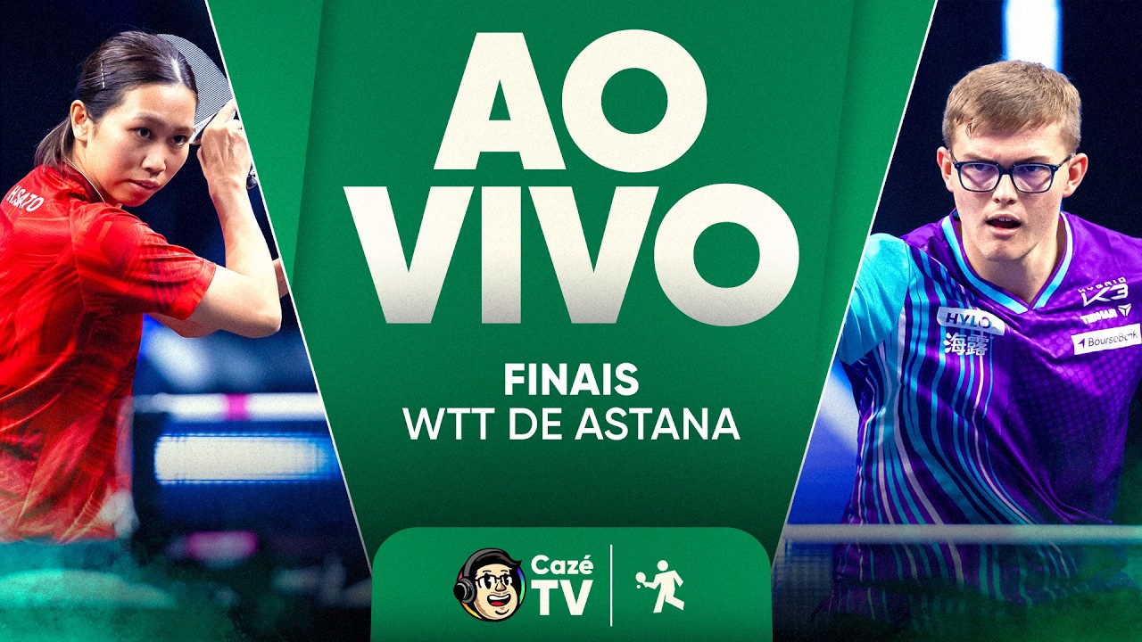 JOGO COMPLETO (SOM AMBIENTE): TÊNIS DE MESA | FINAIS DO WTT STAR CONTENDER DE ASTANA