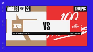 Worlds 2022 - Group Stage - D8 - RNG vs 100