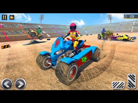 ATV Quad Bike Demolition Derby Crash 2021