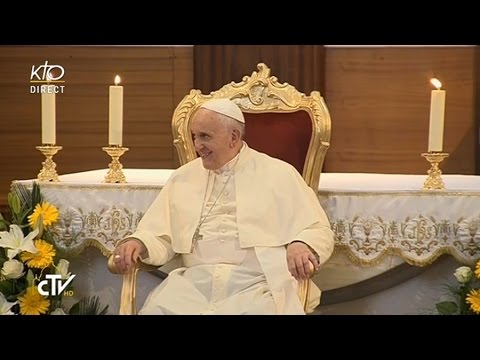 Vêpres du Pape François en Albanie