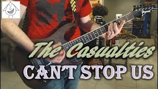 The Casualties - Can&#39;t Stop Us - Punk Guitar Cover (guitar tab in description!)