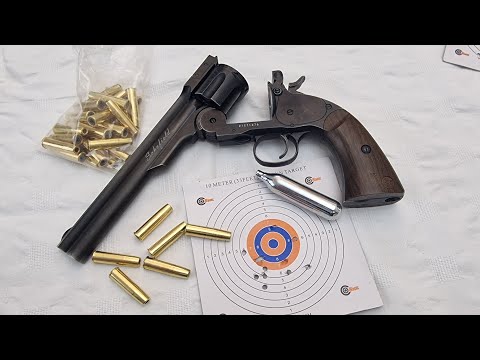 Schofield Revolver 6"inch barrel C02 Pistol (Pellet Version) - 6 Month Ownership review and shooting