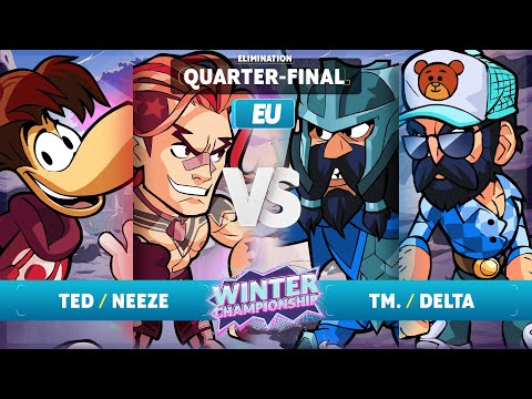 Ted & Neeze vs. TM. & Delta - Elimination Quarter-Final - EU - Brawlhalla Winter Championship 2023