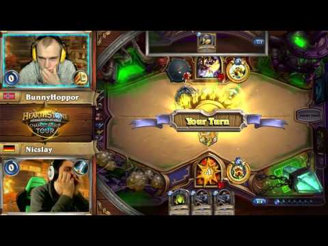 BunnyHopper vs Nicslay - Hearthstone Championship Tour Europe, Winter Prelim