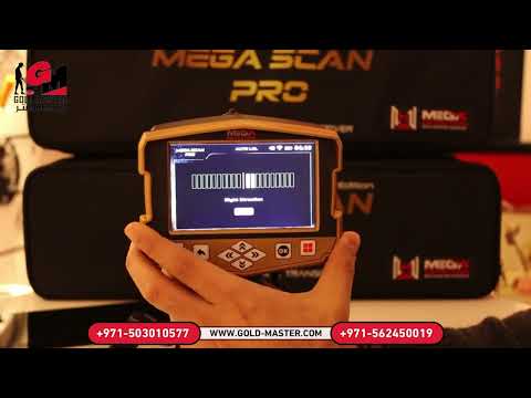 Mega Scan Pro device, the updated and advanced version from Mega detection factory in germany