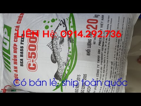 Thức ăn cho lươn hiệu UP đạm cao | 0914.292.736