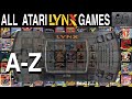 All Atari Lynx Games A z 73 Games Compilation