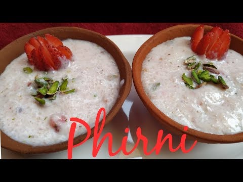 होली पर बनाएं मज़ेदार झट-पट बनने वाली फिरनी नए टविस्ट के साथ | phirni recipe | strawberry phirni | Video
