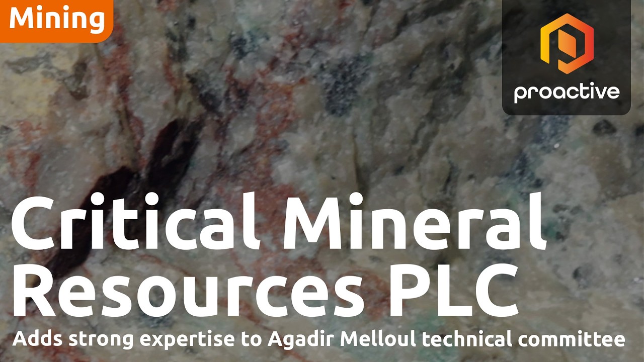 Critical Mineral Resources CEO: Ex-Rio Tinto exec Brett Capper 'a bit of a coup' for Agadir Melloul