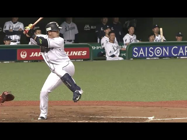 【2回裏】ライオンズ・浅村の先制タイムリーヒット!! 2016/4/26 L-M