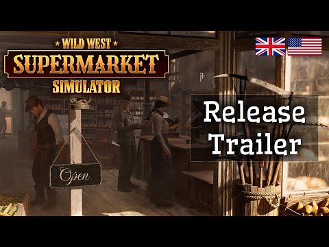 Wild West Supermarket Simulator | Release Trailer (EN) thumbnail