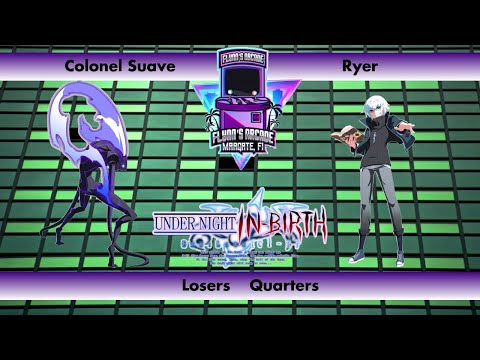 Flynn's Arcade 076 Losers Quarters - Colonel Suave (Merkava) vs Ryer (Chaos) Under Night In-Birth