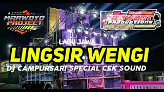 Download lagu LAGU JAWA DJ LINGSIR WENGI CAMPURSARI SLOW BASS SPECIAL CEK SOUND mp3