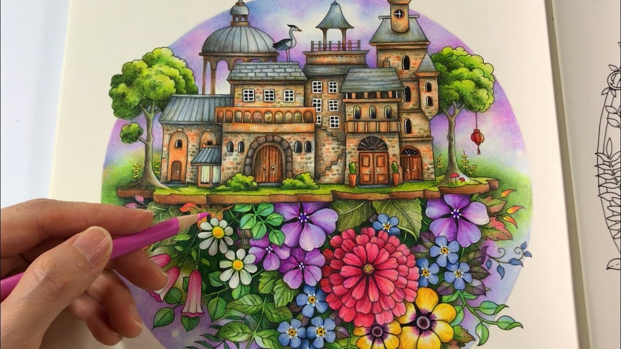 TIME-LAPSE COLORING - Worlds of Wonder // Chris Cheng