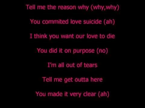 Tinie Tempah  ft. Ester Dean - Love Suicide Lyrics