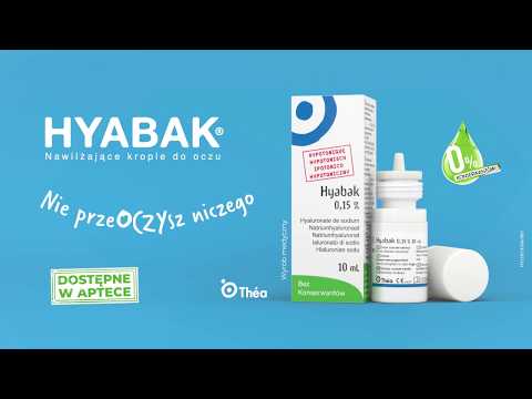 Thea Hyabak - nawilżające krople do oczu