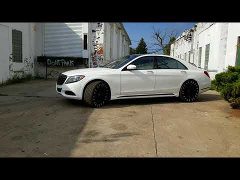 2015 Benz S550 on 24\" Lexani Wraith Wheels @specialvehiclescustoms