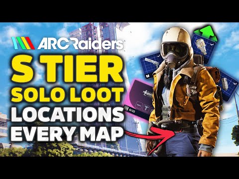 Arc Raiders - S Tier Solo Loot Locations On EVERY Map (Lower PvP Risk)