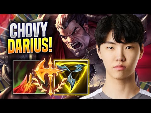 CHOVY IS READY TO PLAY DARIUS! - GEN Chovy Plays Darius TOP vs Gangplank! | Season 2023