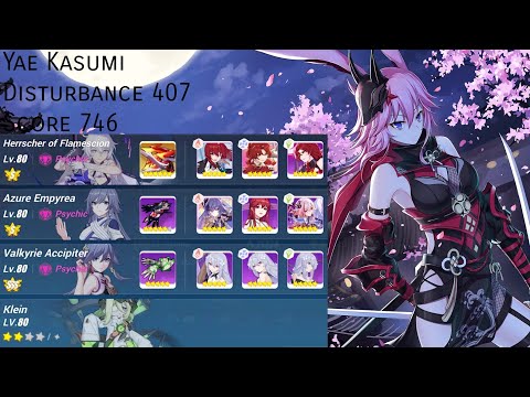 [Honkai Impact 3] Yae Kasumi - Exalted Abyss Red Lotus (Disturbance 407)