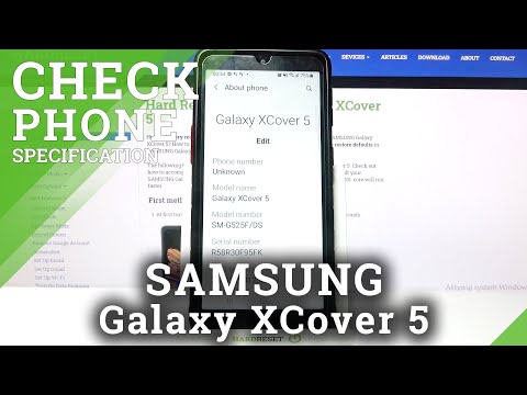 How to Check Phone Specification in SAMSUNG Galaxy XCover 5 – Check Phone Info
