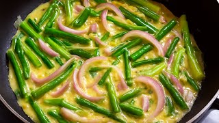 Just 1 Egg And Spring Onions! Great Recipe