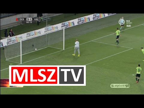 Könyves Norbert gólja a DVSC – Swietelsky Haladás mérkőzésen