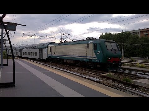 E464 058+6 2 piani - Milano Centrale - 20/06/2018