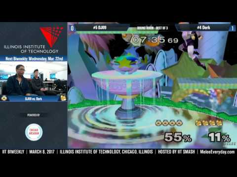 IIT Biweekly [3/8/17] - DJ09 (Sheik) vs. Derk (Fox) - SSBM - RR Bo3