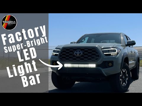 Cali Raised LED Hidden 32" Lightbar | Toyota Tacoma 3rd Gen | Factory Switch Install