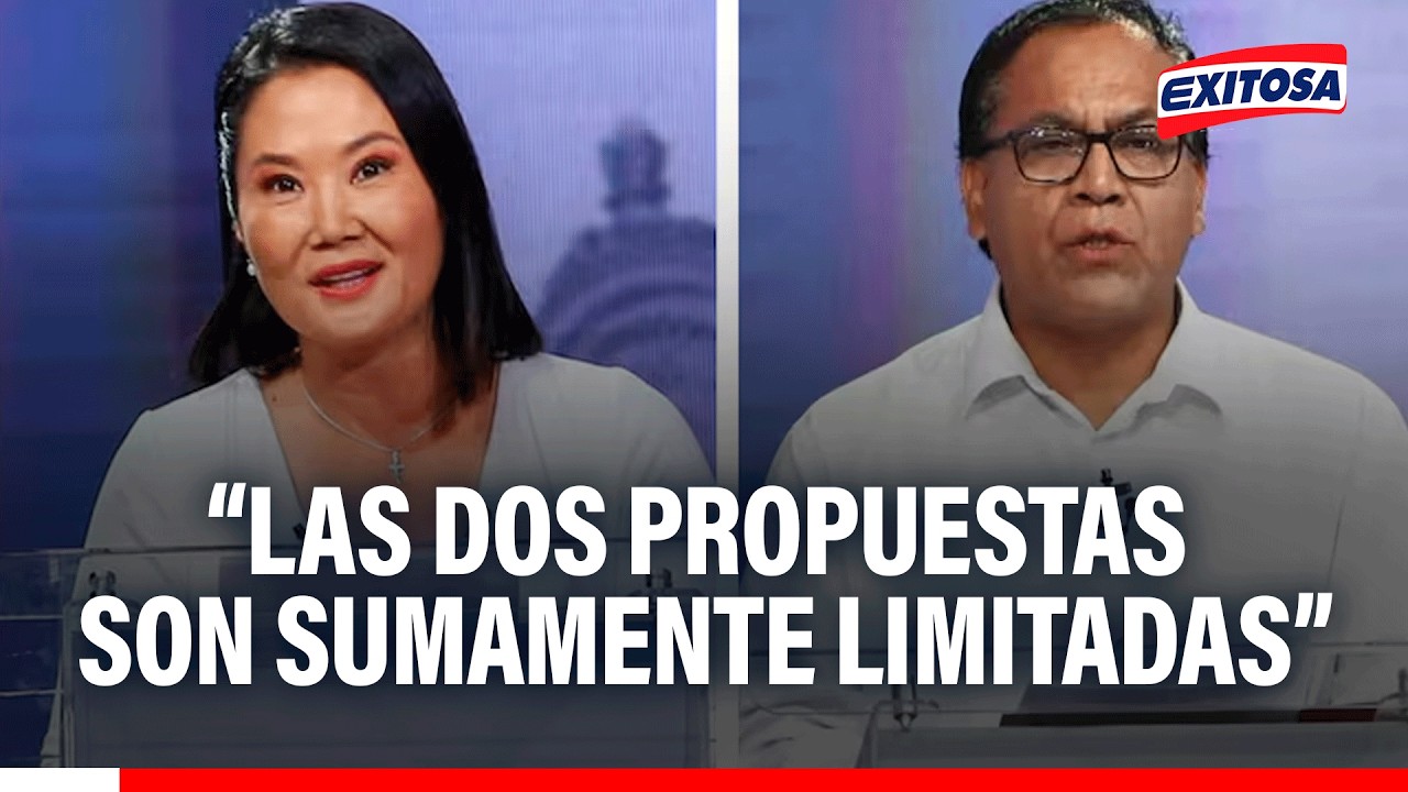 🔴🔵 Propuestas en seguridad ciudadana fueron limitadas en el debate, señala Fernando Lostaunau