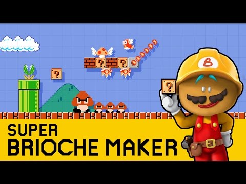 Super Mario Maker - Episode 1 : #BriocheMaker !