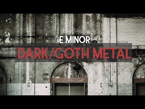 E Minor Dark/Goth Metal Backing Track