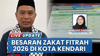 Hasil Rapat PHBI Kendari, Tetapkan Besaran Zakat Fitrah Beras Premium Rp50 Ribu di Sulawesi Tenggara
