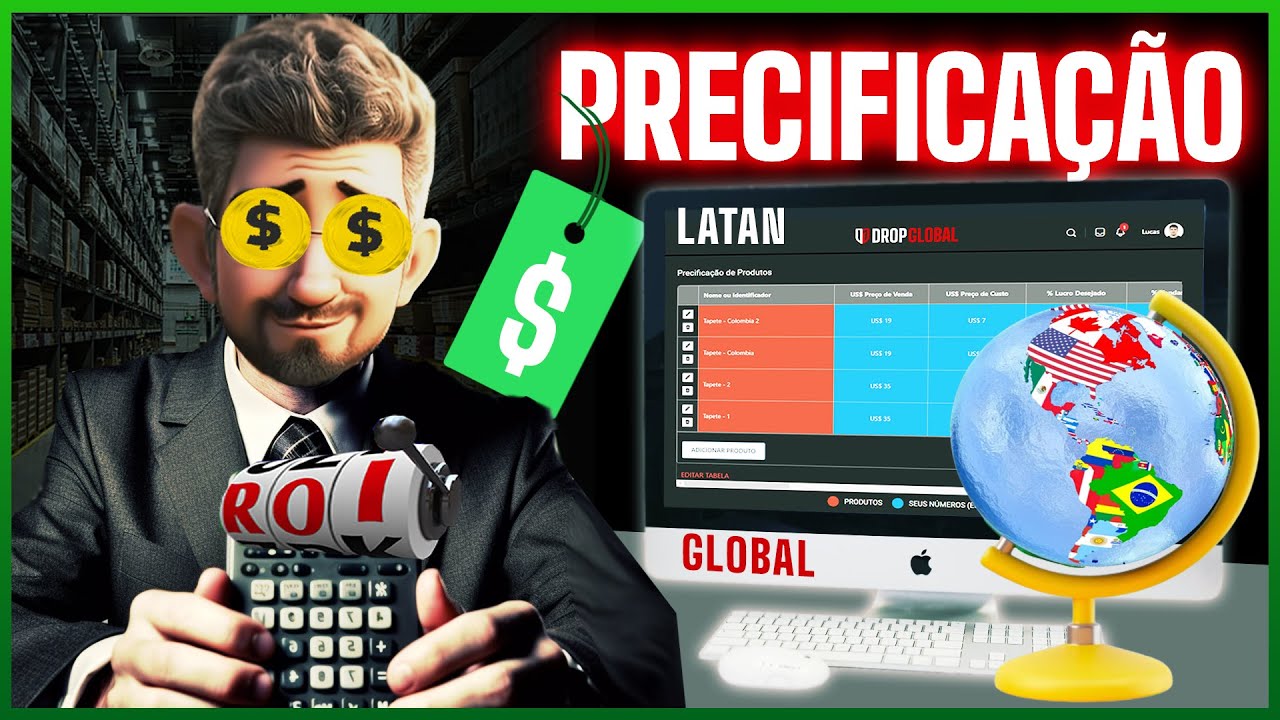 PRECIFICAÇÃO PARA DROPSHIPPING LATAM E GLOBAL!