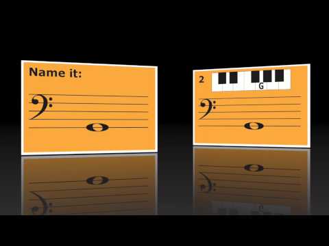 How to Read Bass clef notes