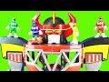 Power Rangers Megazord Stops Villains