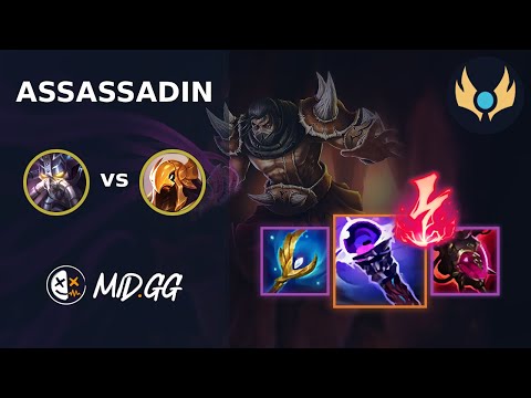 MID.GG: [ Assassadin ] Kassadin MID vs Azir | NA CHALLENGER | LOL Season 2025