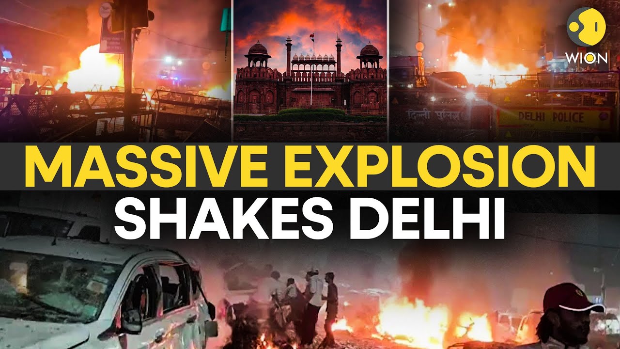 Delhi Red Fort Blast LIVE: DEADLY Explosion Near Red Fort Area Sparks Panic, Delhi-NCR On High Alert
