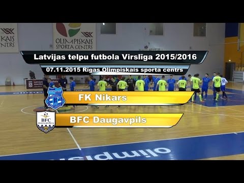 FK Nikars - BFC Daugavpils [LTFA Virslīga 2015/16 [Highlights]