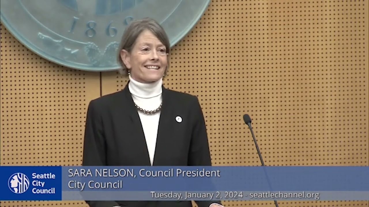 Seattle City Councilmember Sara Nelson elected Council President