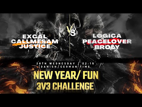 $60 3v3 Challenge: Team ExCaL vs Team LoGicA - New Year Fun | C&C Generals Zero Hour