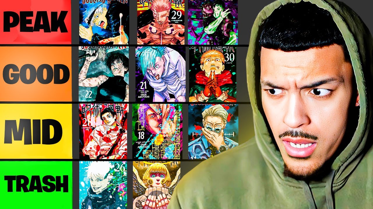 Every Jujutsu Kaisen Volume Cover RANKED!