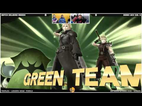 WBB #30 | Bonk Gio.g Vex vs Botch Delibird Moosh - Losers Semi Finals - Sm4sh Triples