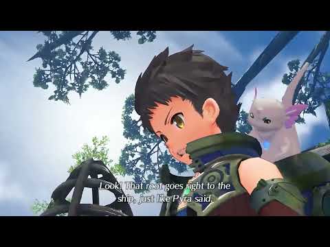 Xenoblade Chronicles 2 Cutscene 30 - Quite the Impressive Titan (Chapter 2: Aptitude)