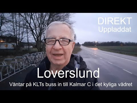 2019-01-13 LOVERSLUND Väntar på bussen till Kalmar C ( Direktuppladdat )