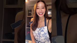 【TikTokライブ】 2024.8.17 料理配信する女性TikTokerの脇！