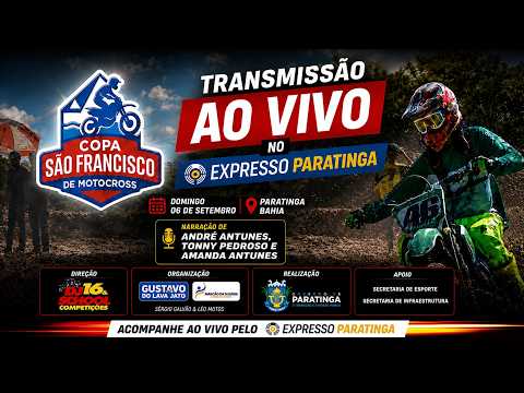 COPA SÃO FRANCISCO DE MOTOCROSS EM PARATINGA